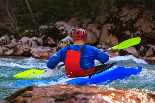Soca river kayaking